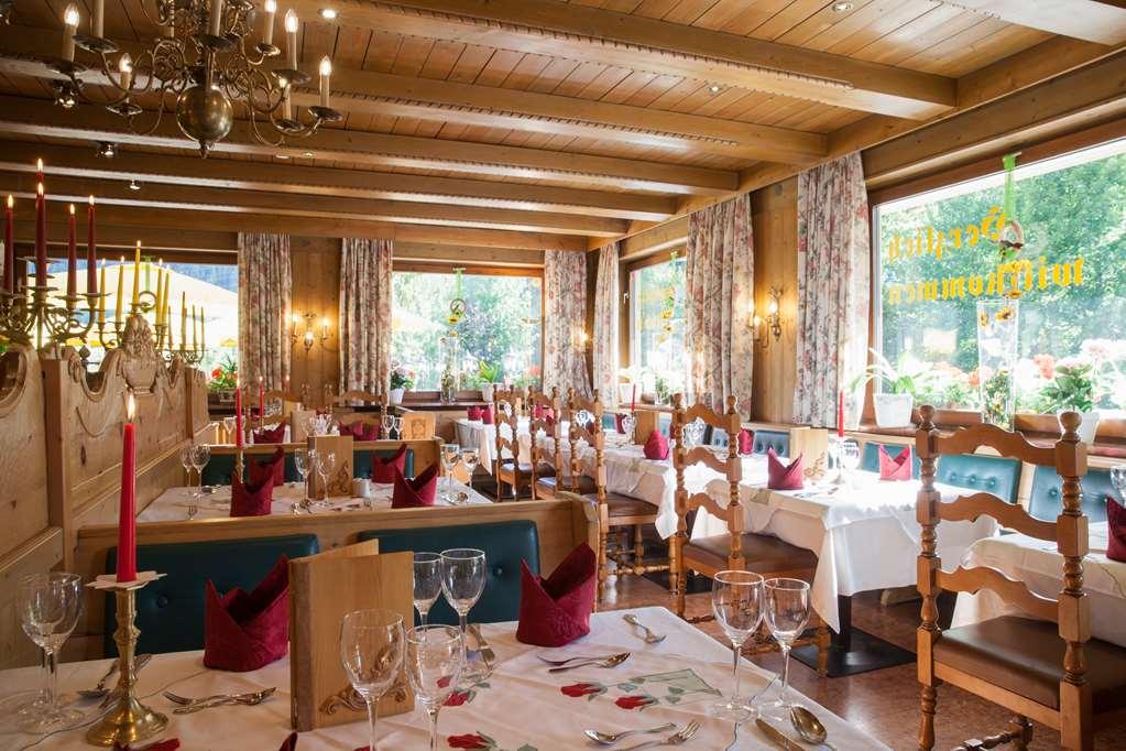 Sporthotel Zugspitze Lermoos Restoran foto