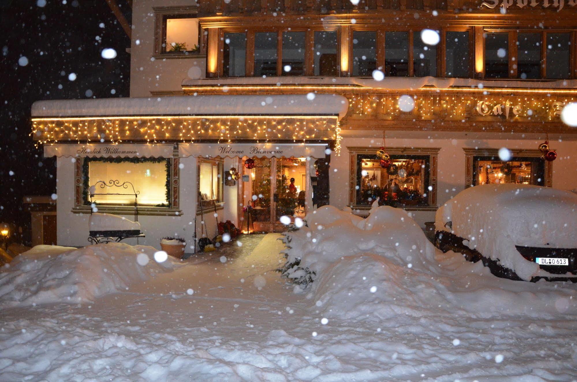 Sporthotel Zugspitze Lermoos Bagian luar foto